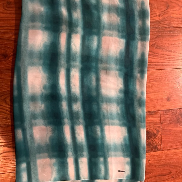 Calvin Klein Other - Teal and White Calvin Klein shawl shrug